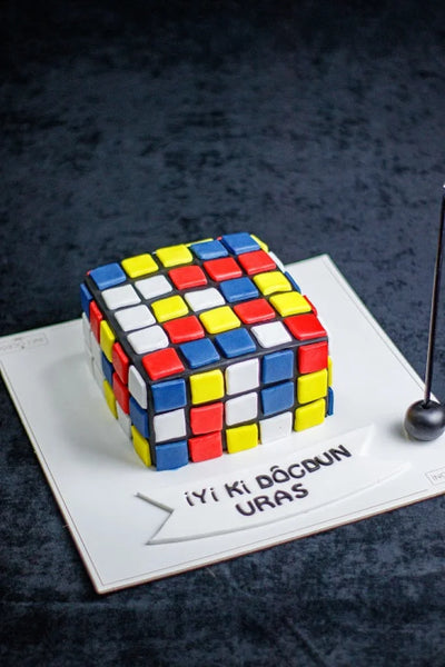 Butik Rubik Küp Zeka Pastası
