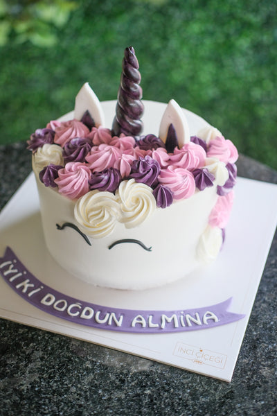 Butik Şeker Hamursuz Unicorn Pasta