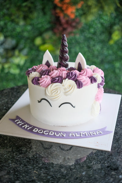 Butik Şeker Hamursuz Unicorn Pasta
