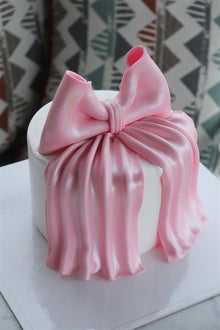 Butik Pembe Kurdele Pasta