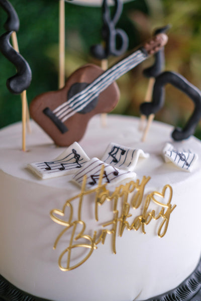 Butik Kemanlı Müzisyen Pastası