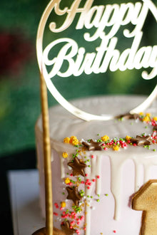 Butik Buttercream Damlayan Doum Günü Pastas