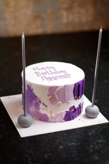 Butik Buttercream Mor Darbeli Pasta
