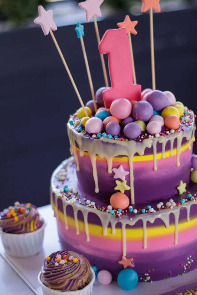 Butik Rengarenk Balonlu Pasta