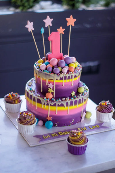 Butik Rengarenk Balonlu Pasta